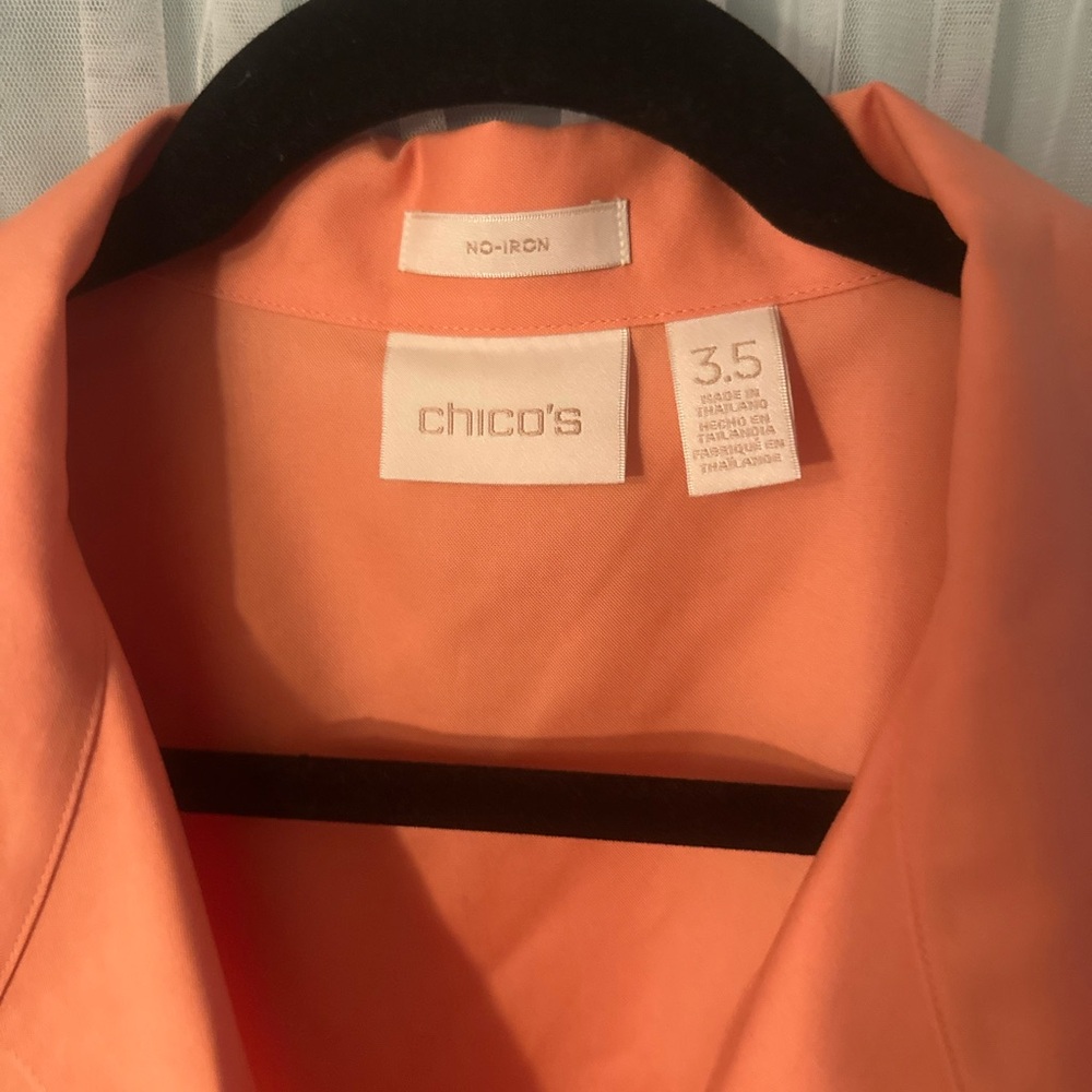 Chico's Women's Coral Blouse
